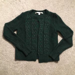 Max Studio Dark Green Cardigan